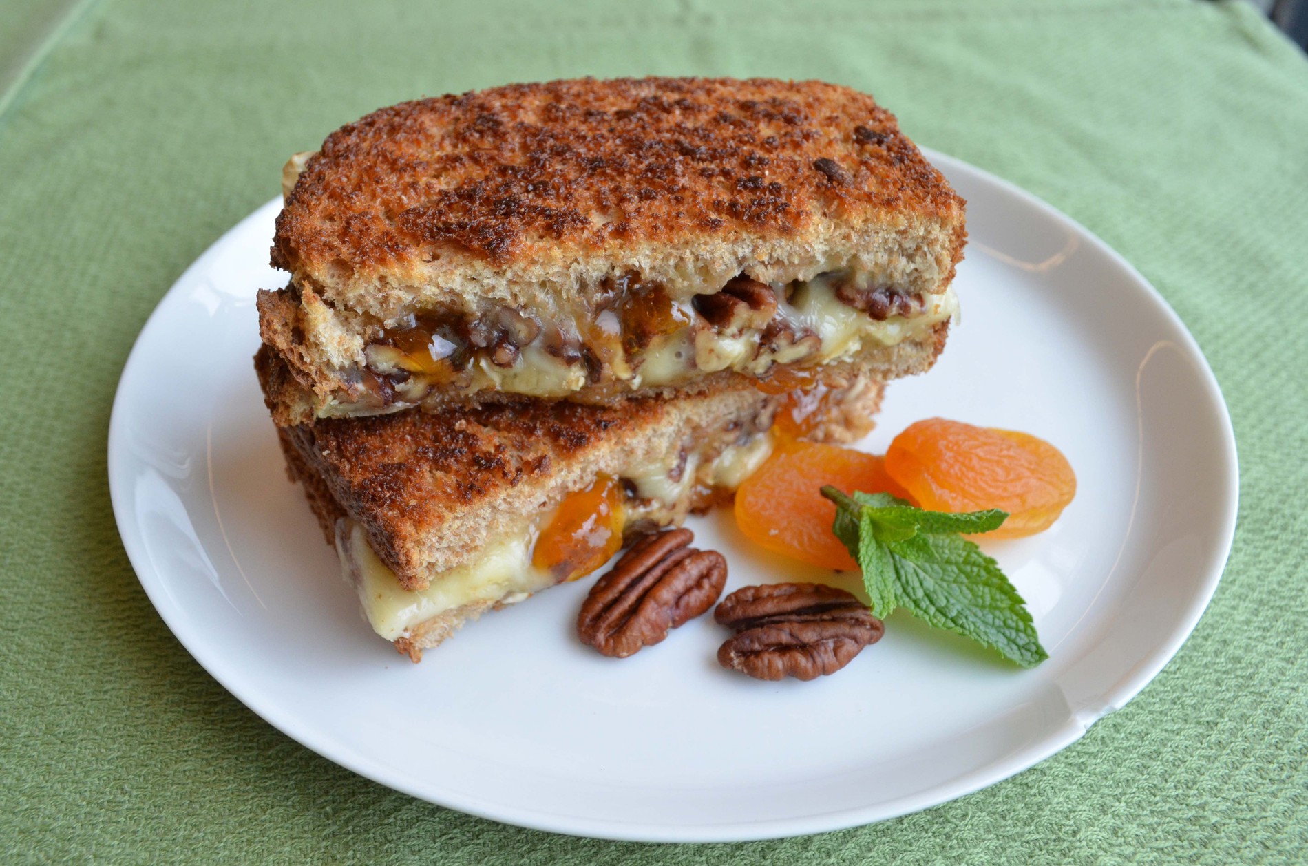 ApricotBrie and Toasted Pecan Sandwich Dempster's