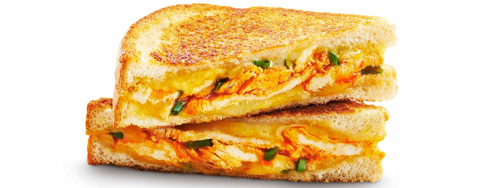 Buffalo Chicken Grilled Cheese Sandwich Dempster's