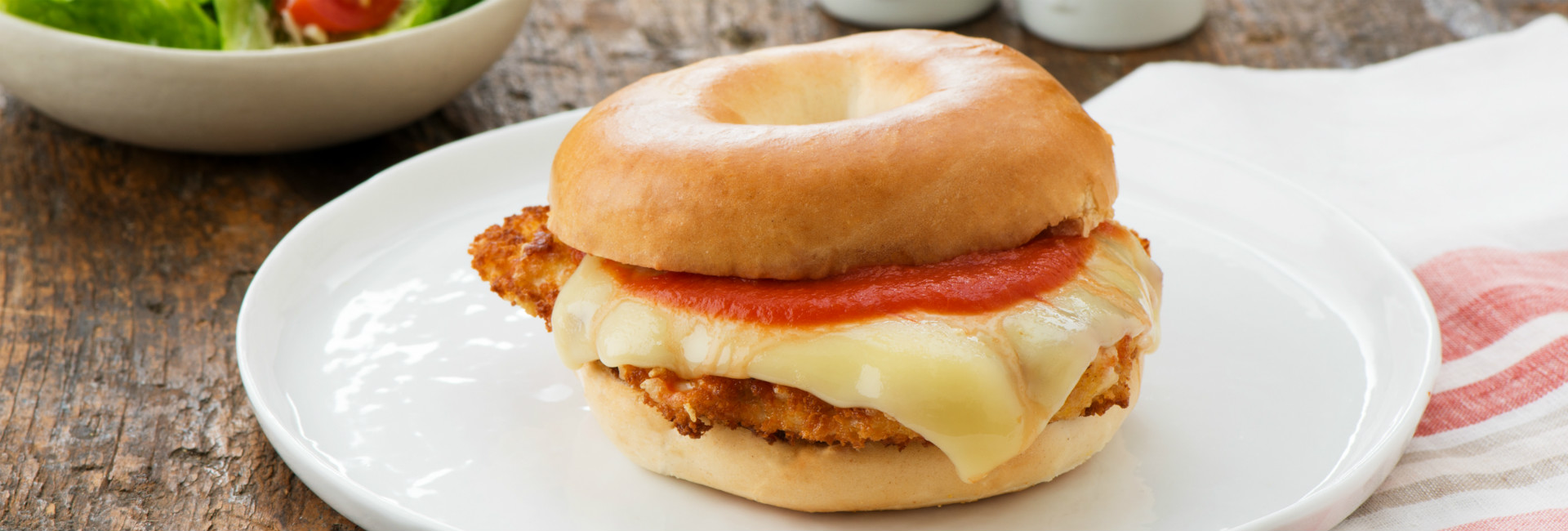 Chicken Parmesan Bagel Dempster S