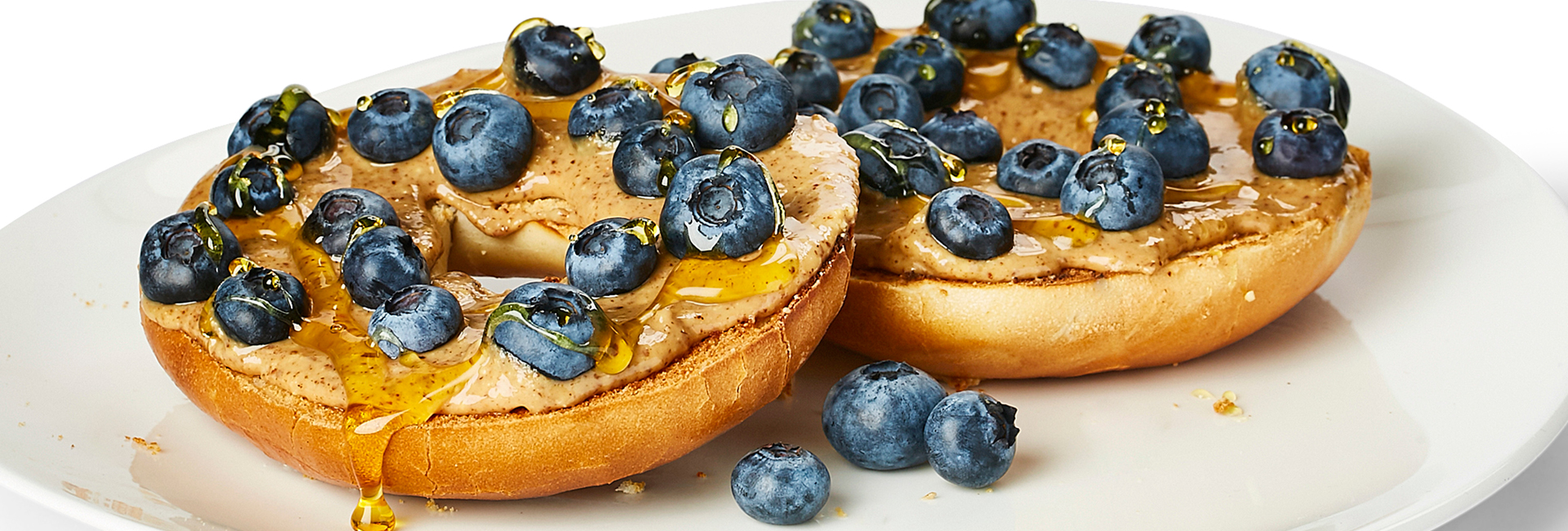 Blueberry and Almond Butter Bagel Dempster's