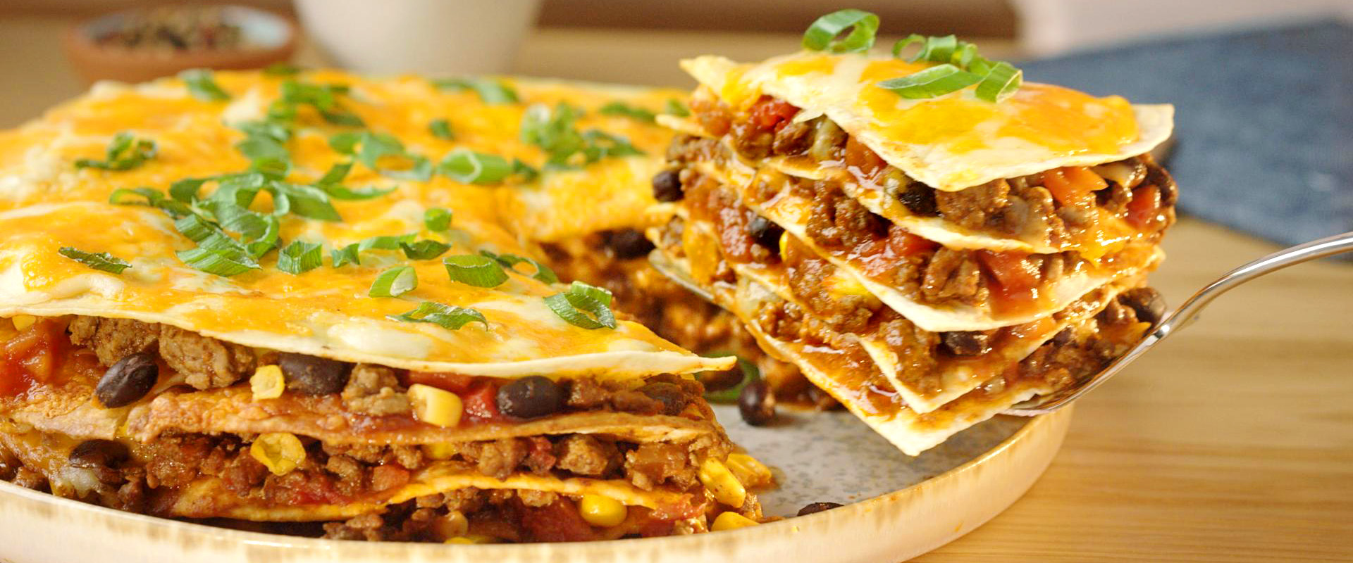 Baked Mexican Tortilla Lasagna | Dempster&amp;#39;s