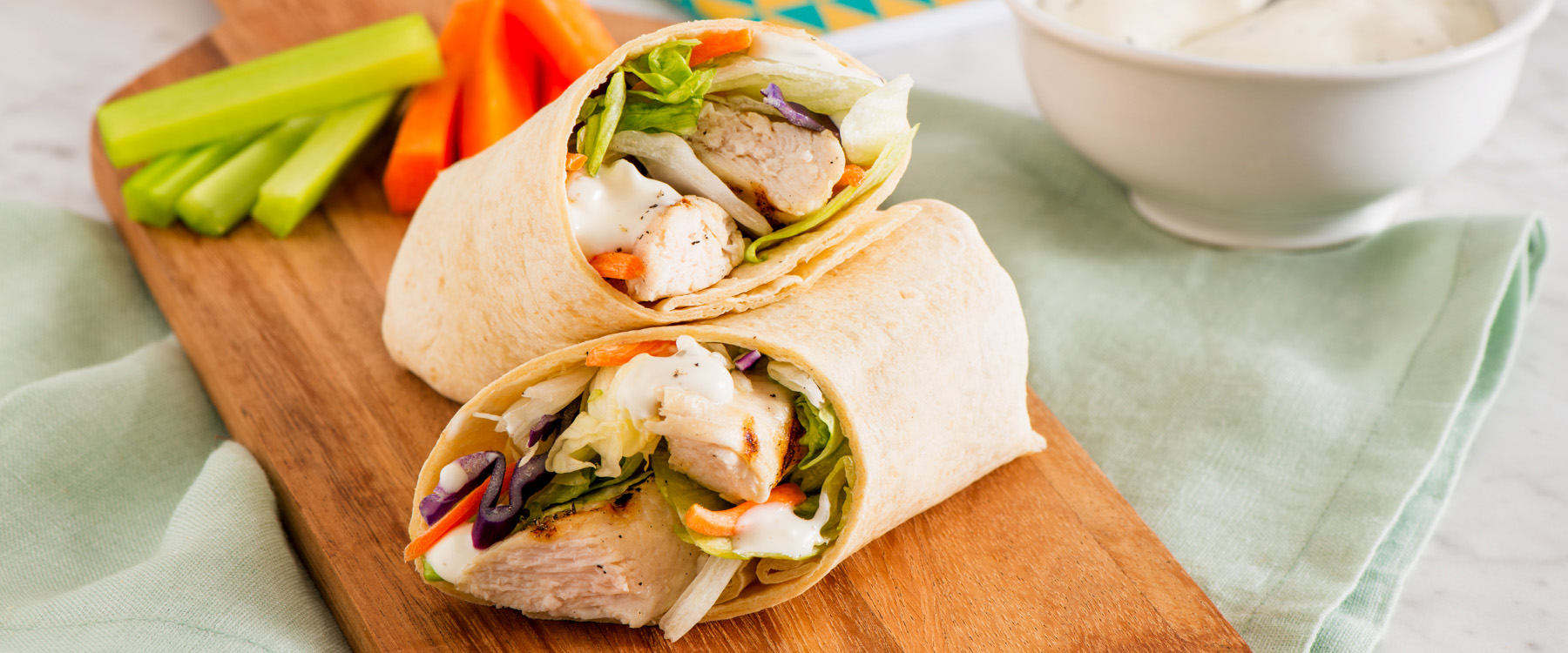Chicken Ranch Tortilla Wraps Dempster's