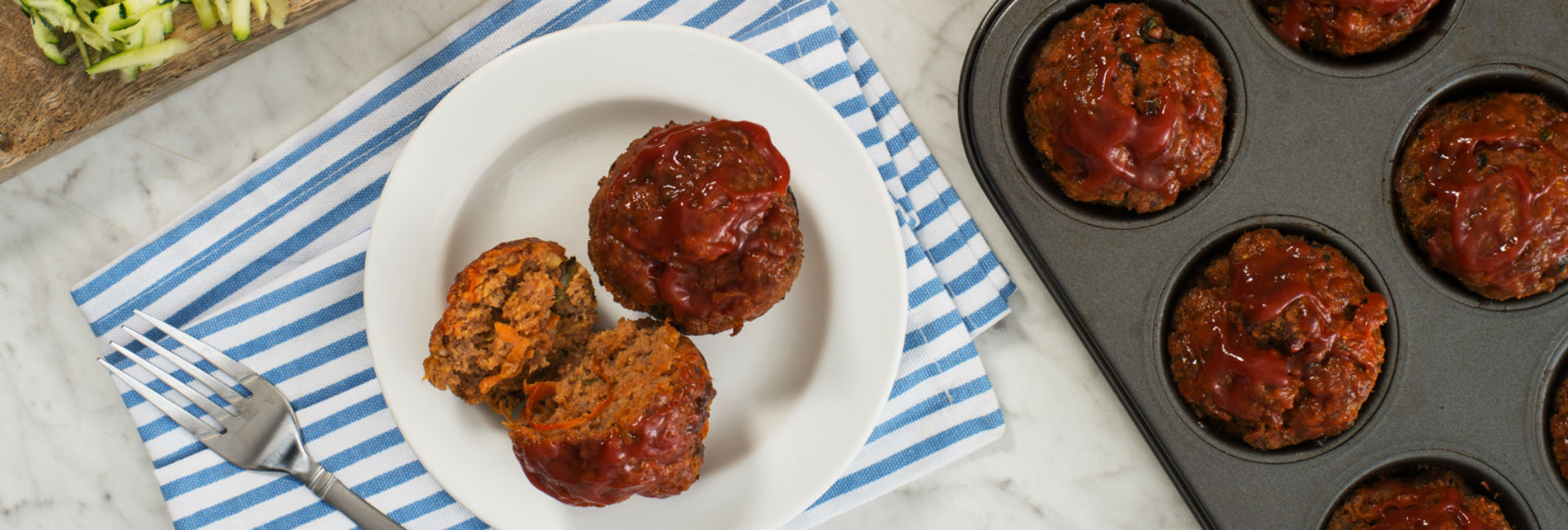 Quick and Easy VeggiePacked Meatloaf Cups Dempster's