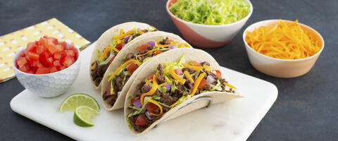 Ground Beef Tacos - A Family Feast®