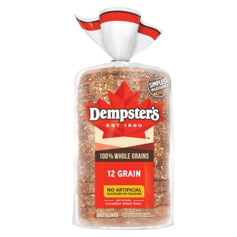 Dempster’s® 100% Whole Grains 12 Grain Bread