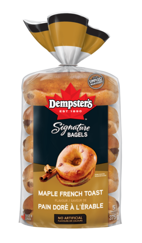 Dempster&#039;s® Signature Maple French Toast Bagels