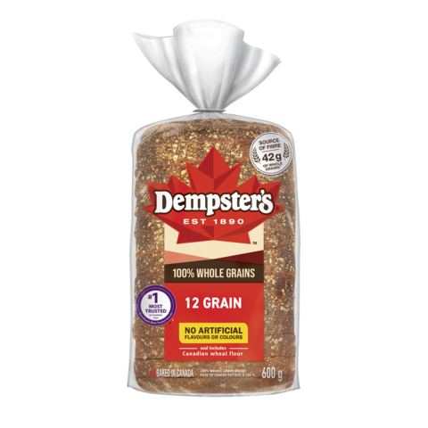 Dempster&#039;s® 100% Wholegrain 12 Grains Bread