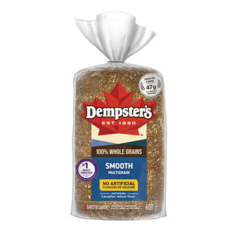 Dempster’s® 100% Whole Grains Smooth Multigrain Bread