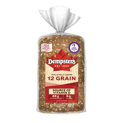 Dempster's® 100% Whole Grains 12 Grain Bread