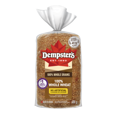 Dempster's® 100% Whole Grains 100% Whole Wheat Bread
