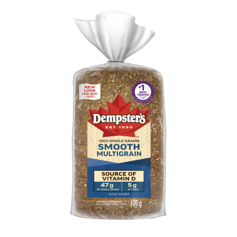 Dempster&#039;s® 100% Whole Grains Smooth Multigrain Bread