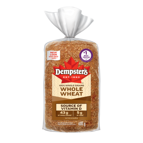 Dempster's® Whole Grain 100% Whole Wheat Bread