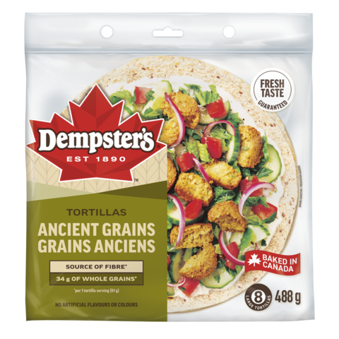 Dempster’s® Ancient Grains Large Tortillas