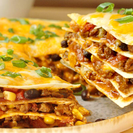 Baked Mexican Tortilla Lasagna | Dempster&amp;#39;s