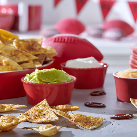 Taco Seasoned Air Fryer Tortilla Chips