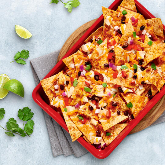 Baked Tortilla Nachos Recipe