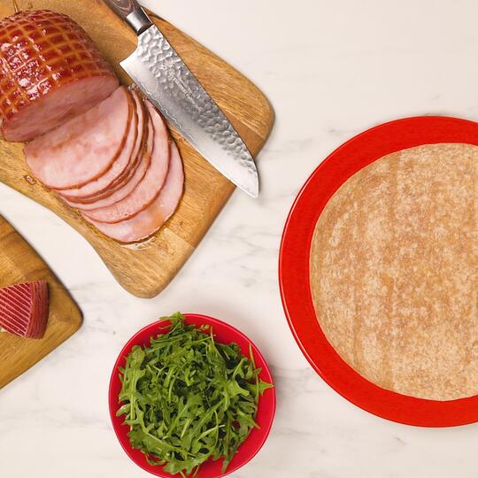 Ham & Cheese Toaster Tortilla Recipe