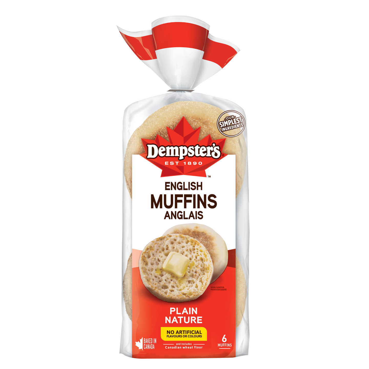 Dempster’s® Plain English Muffins