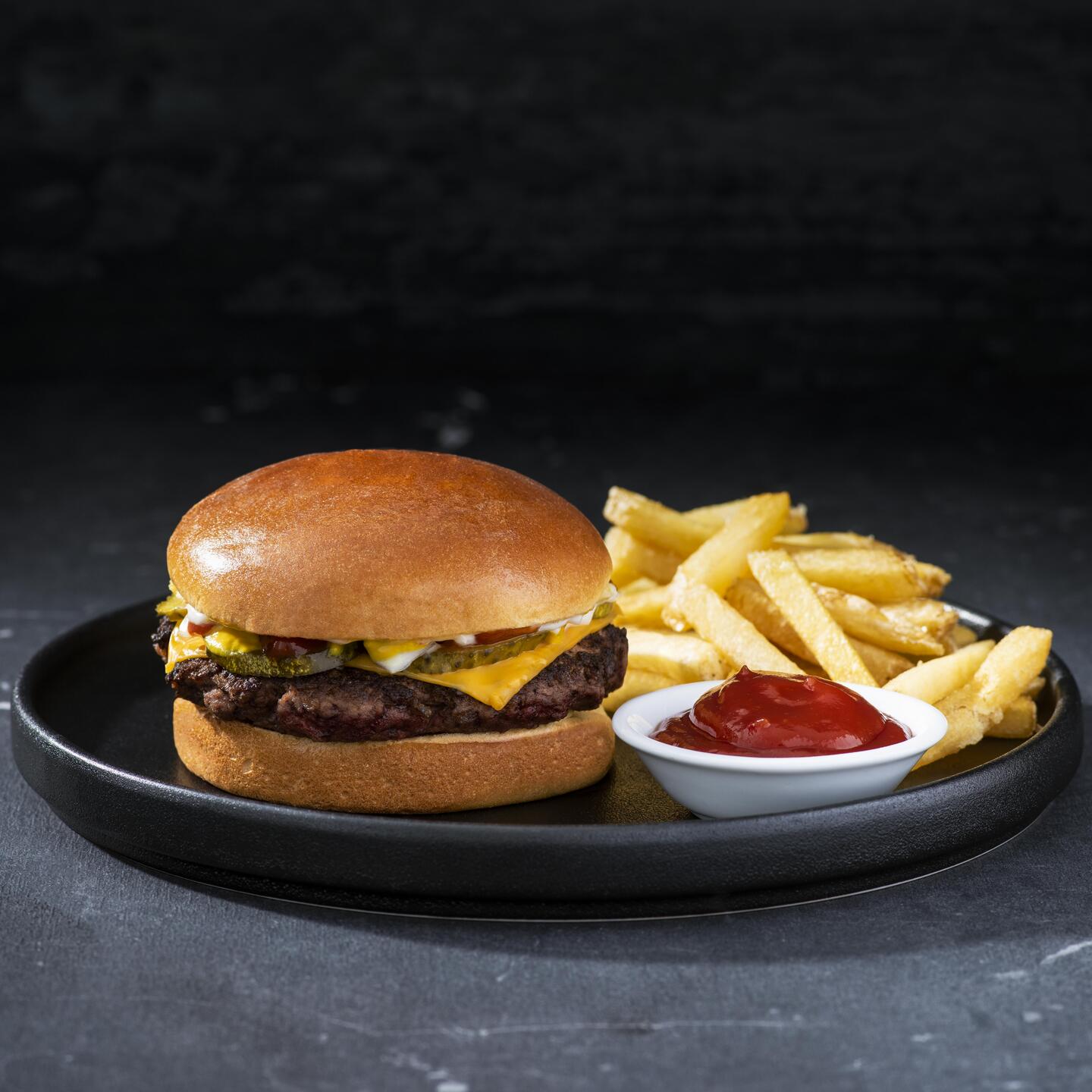 Classic Smash Burgers with Cheese