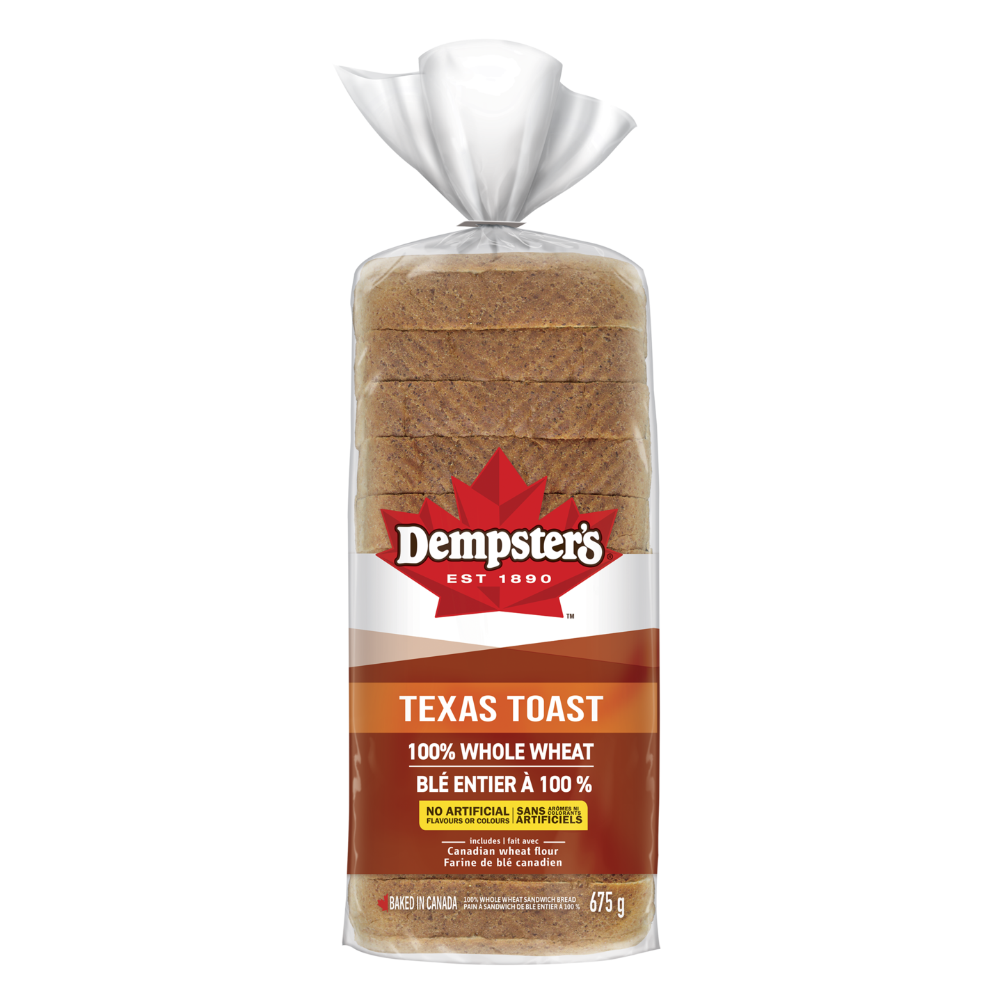 Dempster&#039;s® Xtra™ Thick Texas Toast 100% Whole Wheat Sandwich Bread