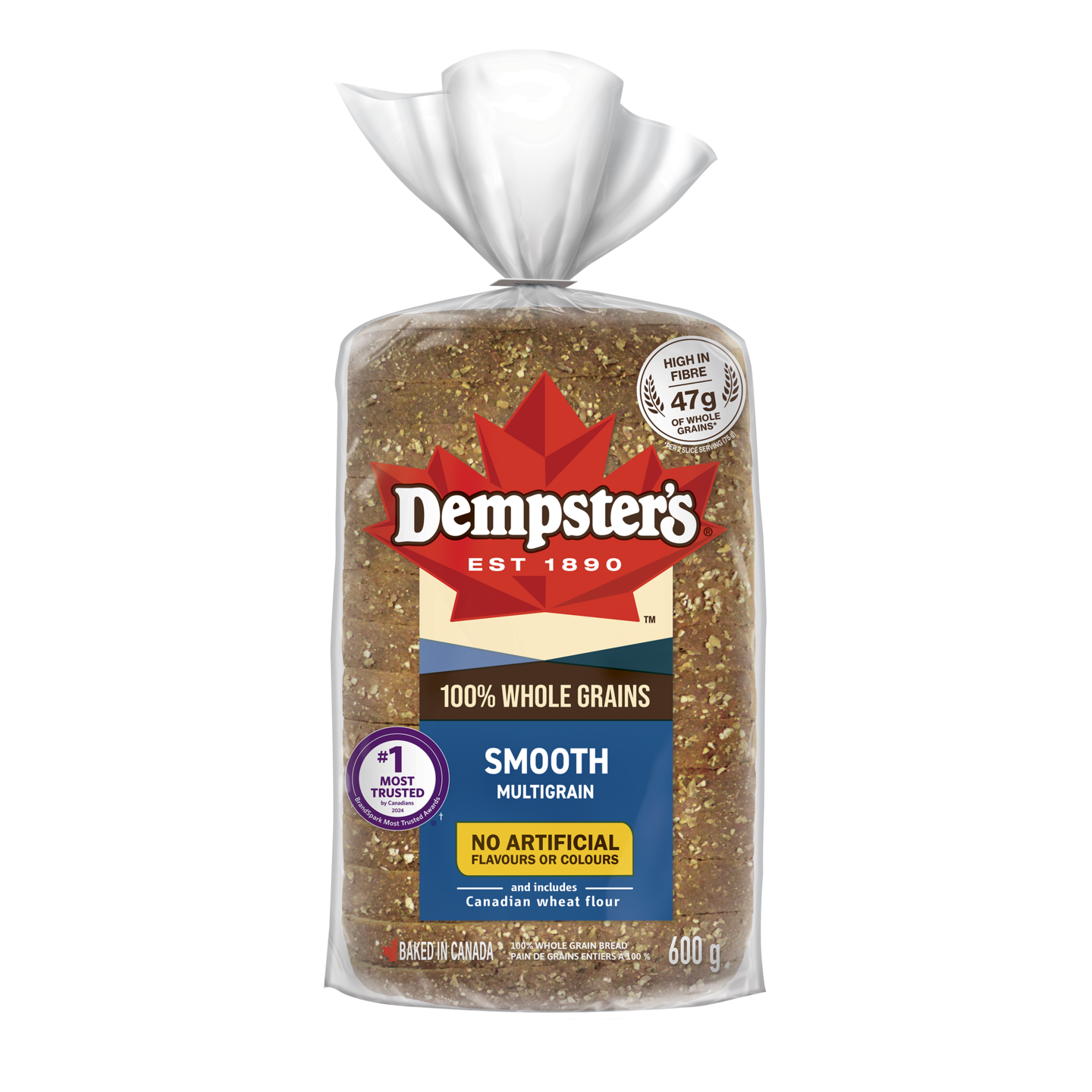 Dempster’s® 100% Whole Grains Smooth Multigrain Bread