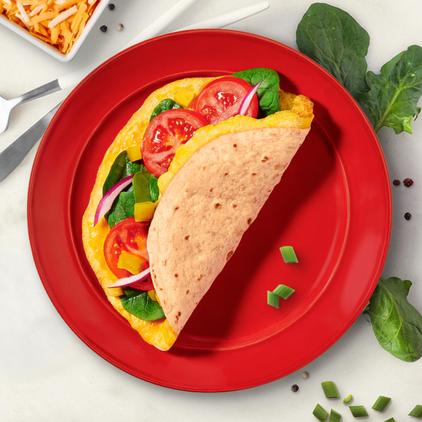 Dempster&#039;s Folded Breakfast Tortilla Recipe