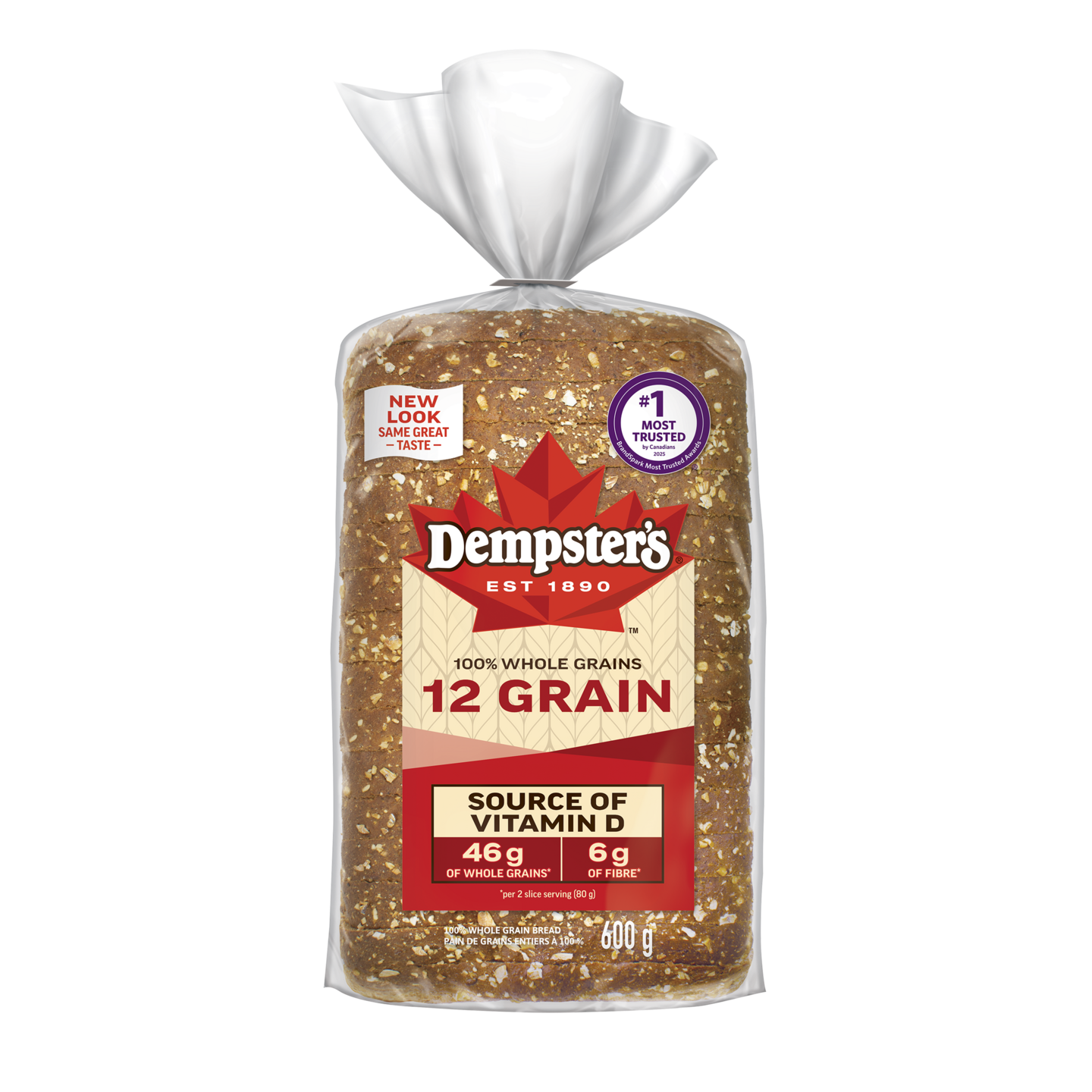 Dempster&#039;s® 100% Whole Grains 12 Grain Bread