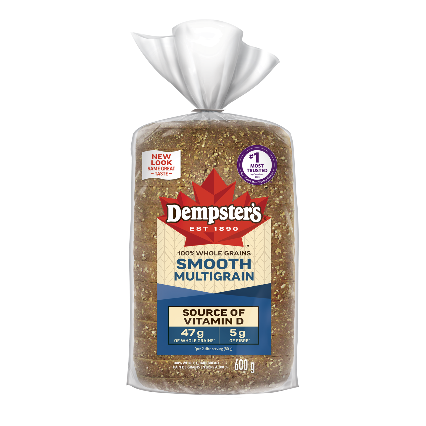 Dempster&#039;s® 100% Whole Grains Smooth Multigrain Bread