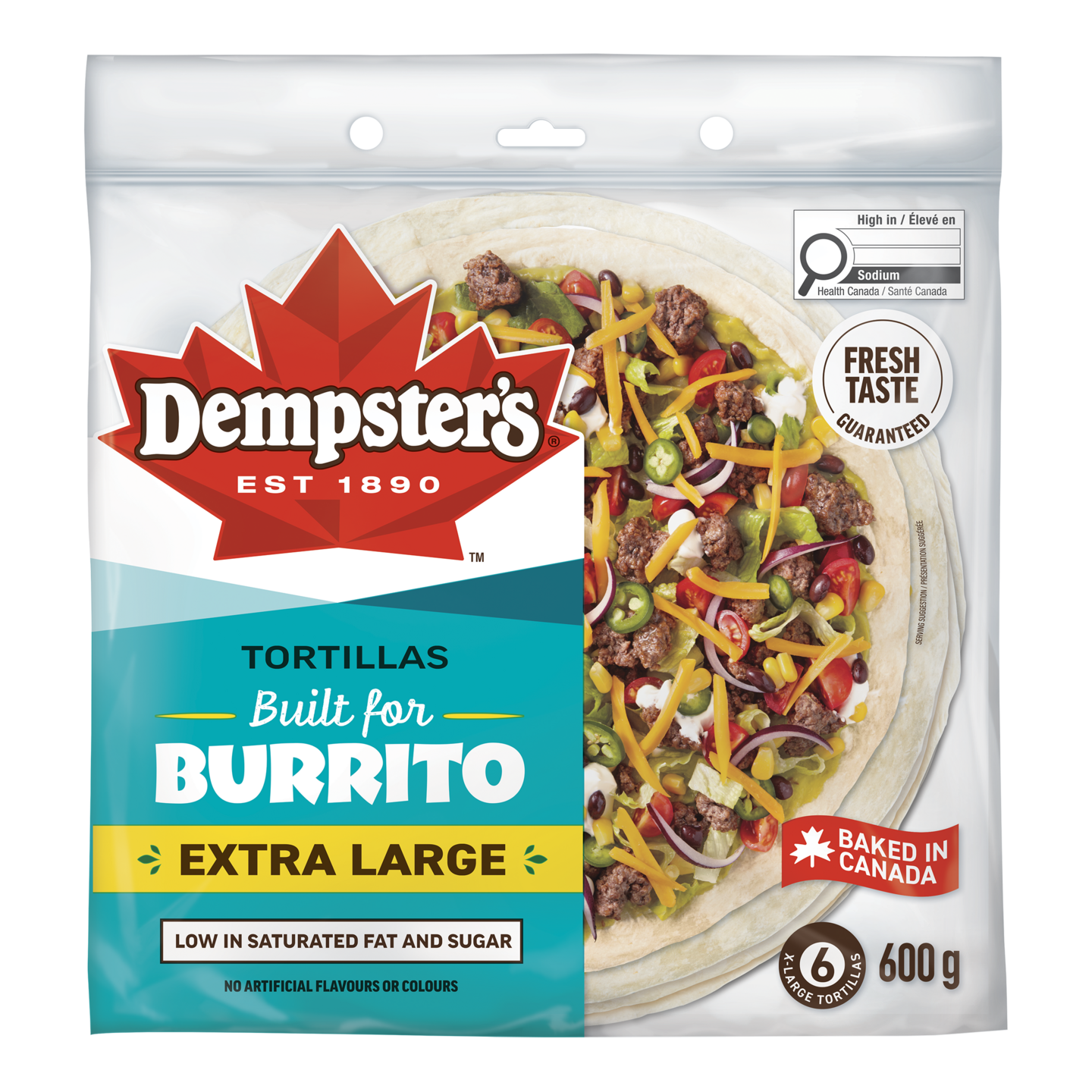 Dempster’s XL Burrito Extra Large Tortillas