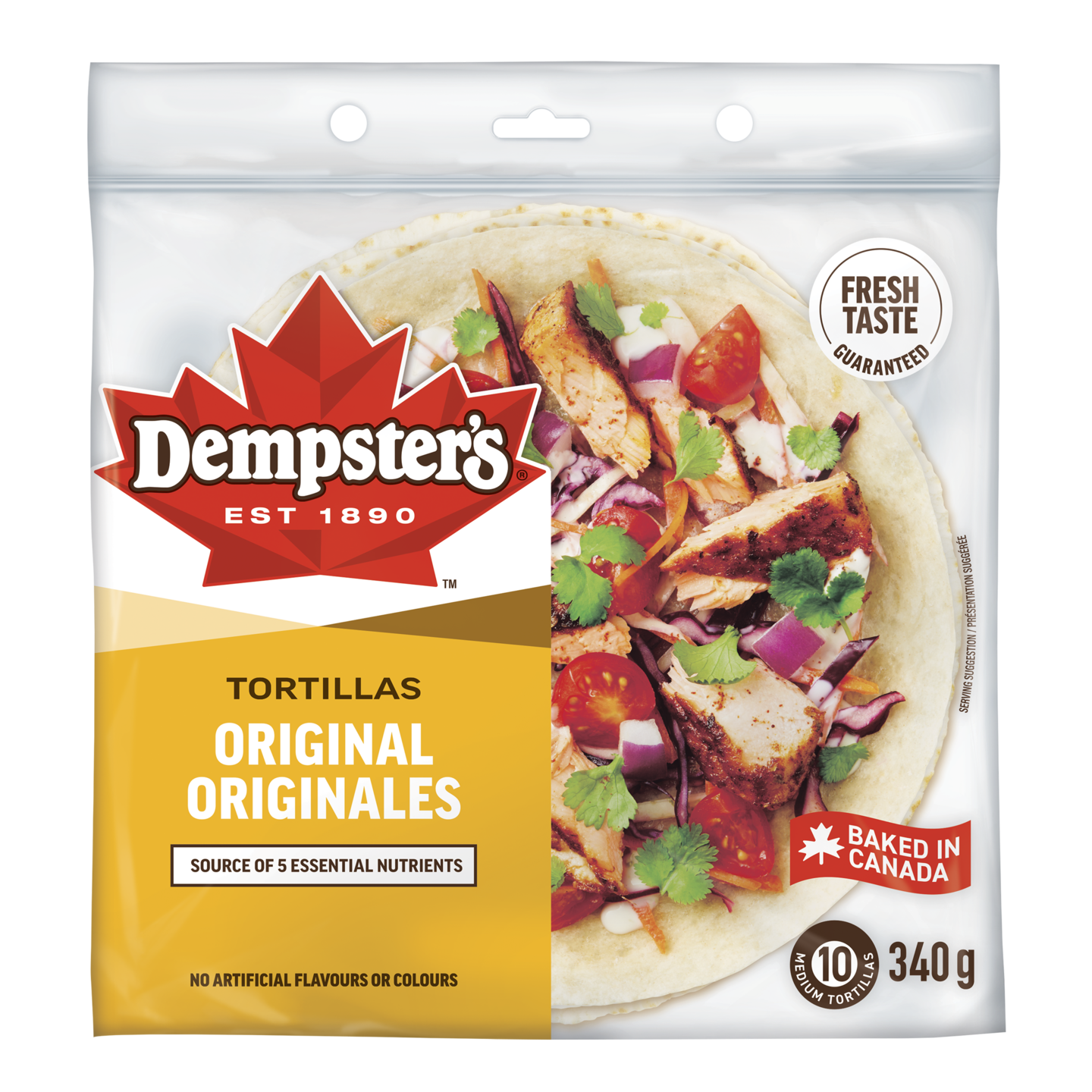 Dempster’s Original Medium Tortillas