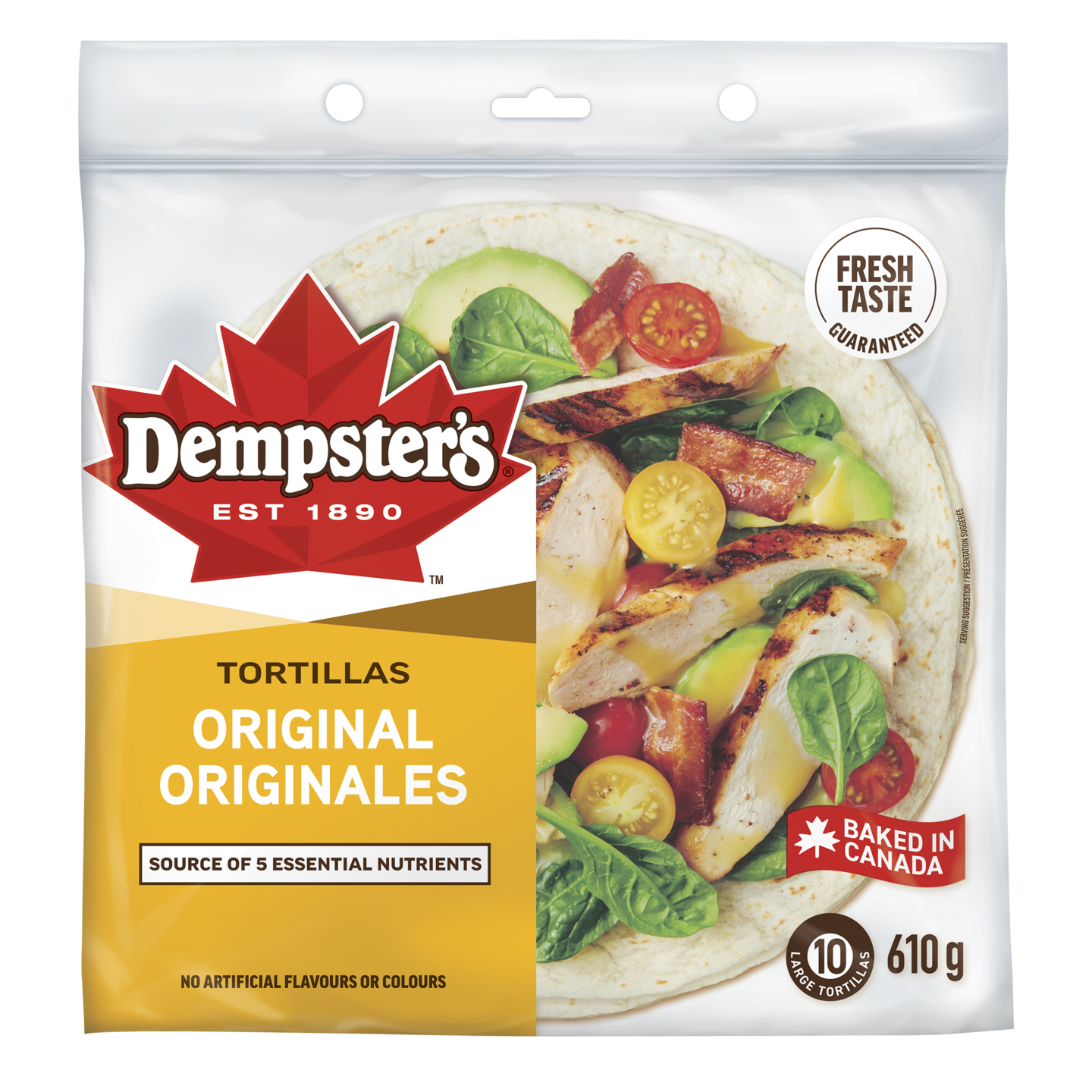 Dempster’s Original Large Tortillas
