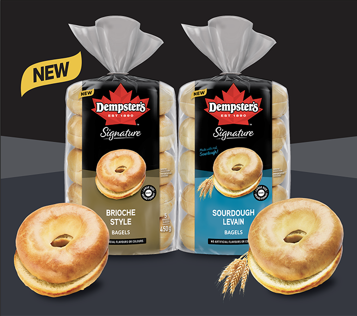New Dempster's® Signature Bagels Hero