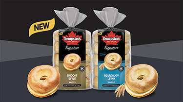 New Dempster's® Signature Bagels Hero